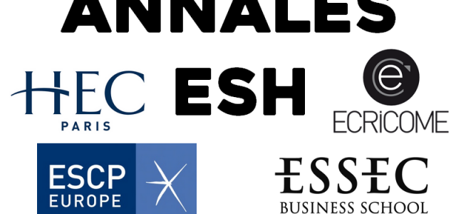 Sujets d’annales AEH ESH