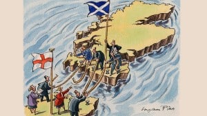 Scotland caricature