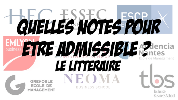 Quelles notes pour être admissible à… Le littéraire (2018)
