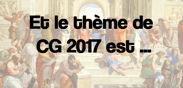 Le thème de culture générale 2017 serait…