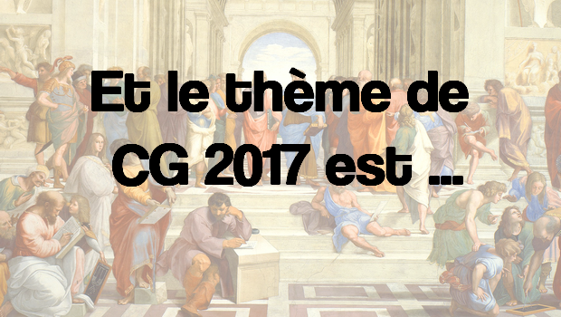 Le thème de culture générale 2017 serait…