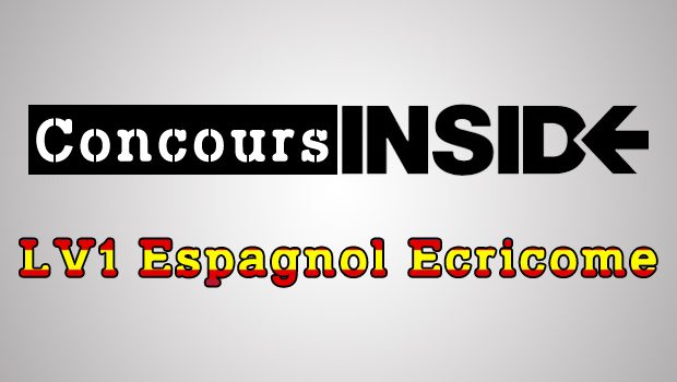LV1 Espagnol Ecricome 2016 – Sujet