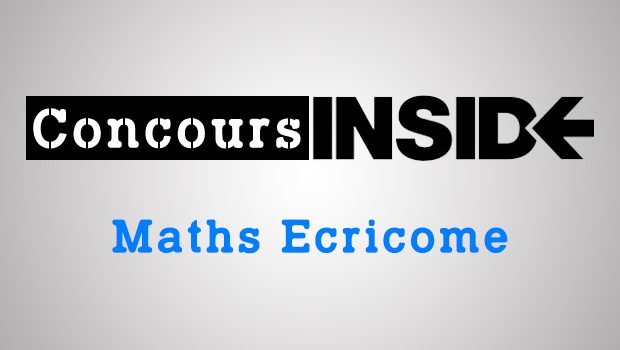 Maths Ecricome 2018 ECS – Sujet