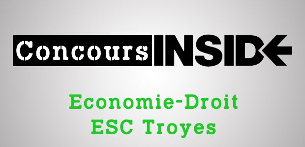 Economie-Droit ESC Troyes – Analyse