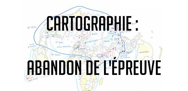 Abandon de l’épreuve de cartographie en géopo ESCP !