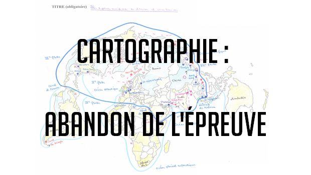 Abandon de l’épreuve de cartographie en géopo ESCP !