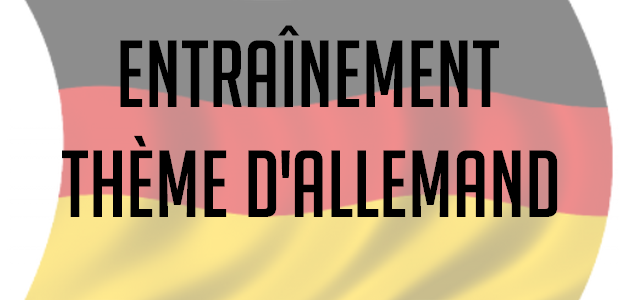 LV1 Allemand IENA 2003 – Thème : énoncé et corrigé