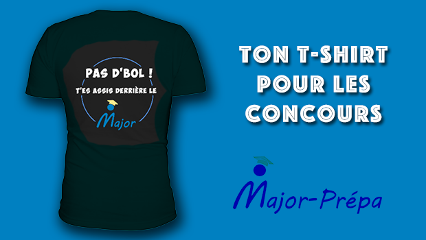 Pas d’bol, t’es assis derrière le Major !