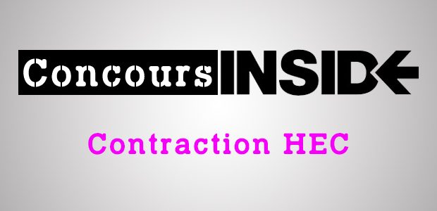 Contraction HEC 2016 – Analyse du sujet