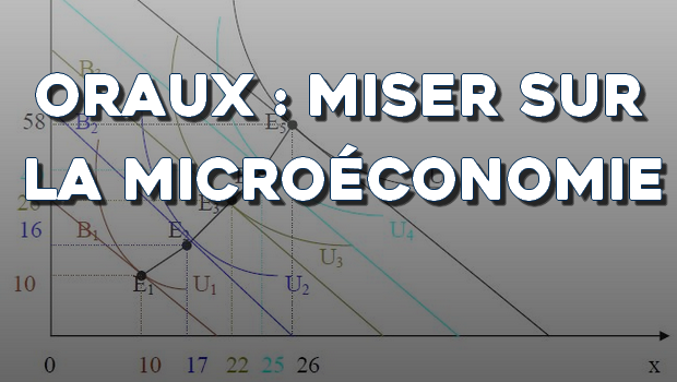 Préparation aux oraux : misez sur la Microéconomie