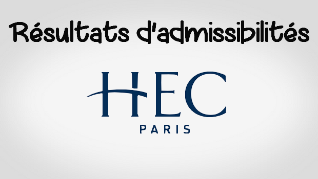 Résultats d’admissibilités HEC 2018