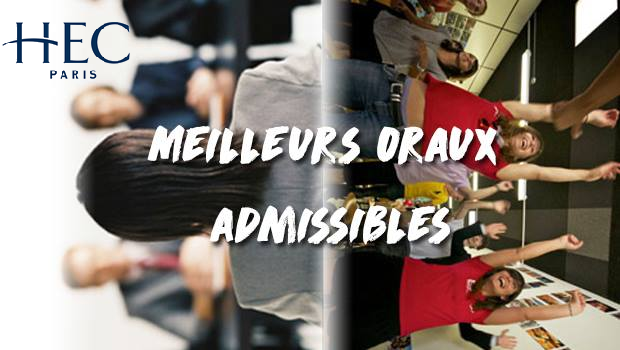 Vote HEC – Concours des meilleurs oraux admissibles 2018