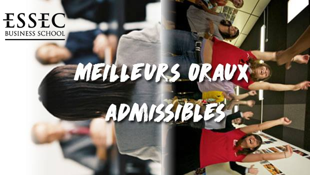Vote ESSEC – Concours des meilleurs oraux admissibles 2018