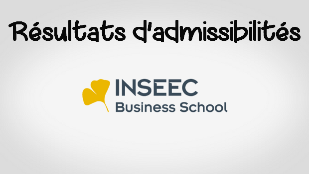 Résultats d’admissibilités INSEEC 2018