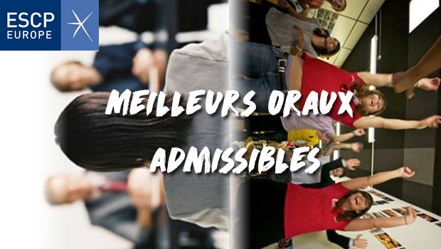 Vote ESCP – Concours des meilleurs oraux admissibles 2018