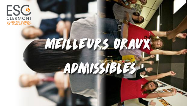 Vote ESC Clermont – Concours des meilleurs oraux admissibles 2018