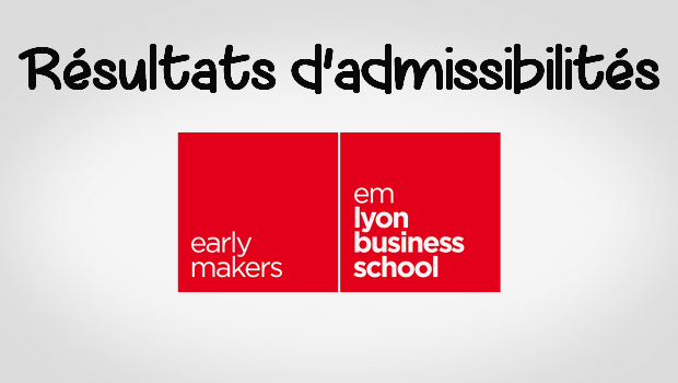Résultats d’admissibilités emlyon 2018