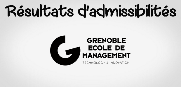 Grenoble EM publie ses rangs d’admissibilité !