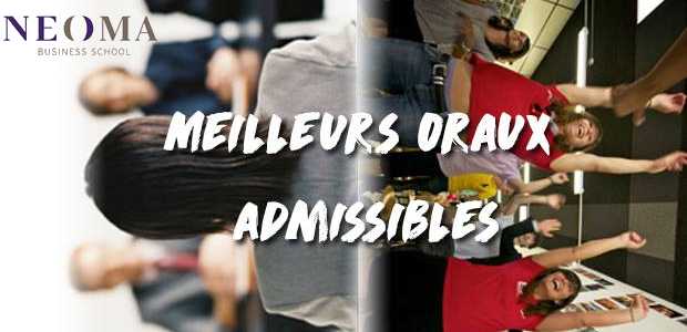 Vote NEOMA – Concours des meilleurs oraux admissibles 2018