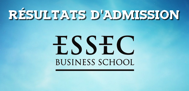 Résultats d’admissions ESSEC 2018