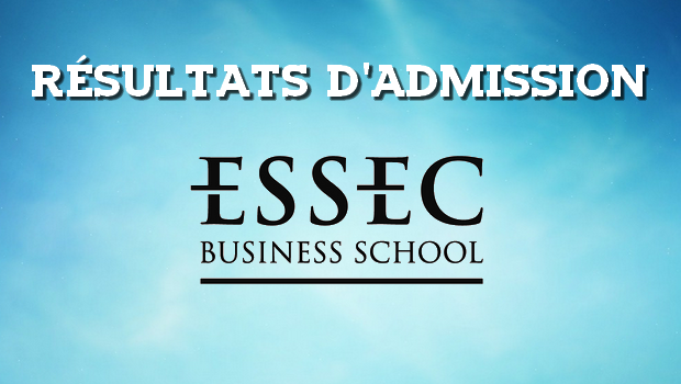 Résultats d’admissions ESSEC 2018
