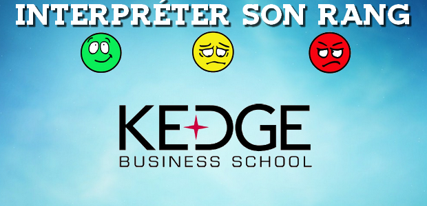 Interpréter son rang KEDGE 2017