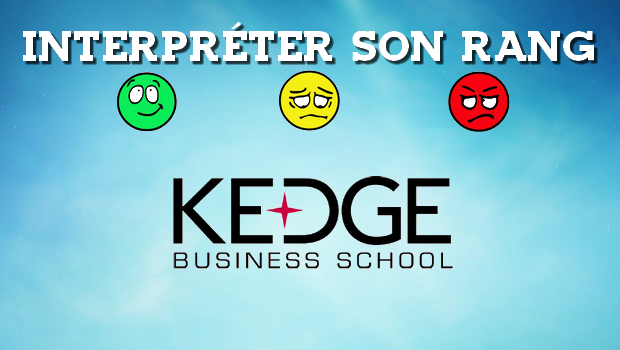 Interpréter son rang KEDGE 2017