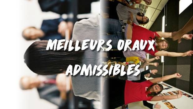 Classement du concours des meilleurs oraux 2017