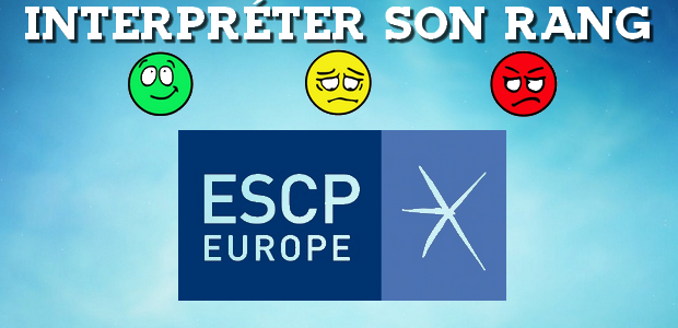 Interpréter son rang ESCP 2017