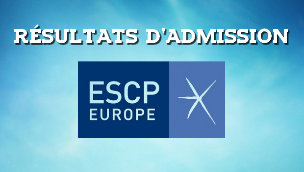 Résultats d’admissions ESCP 2018