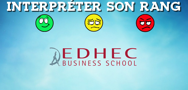 Interpréter son rang EDHEC 2018