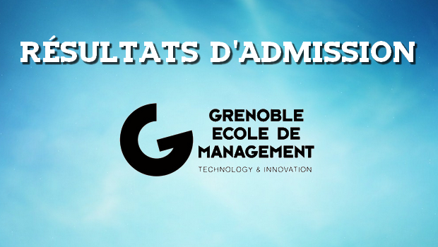 Résultats d’admissions Grenoble EM 2018
