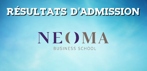 Résultats d’admissions NEOMA 2018