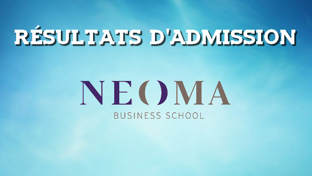 Résultats d’admissions NEOMA 2018