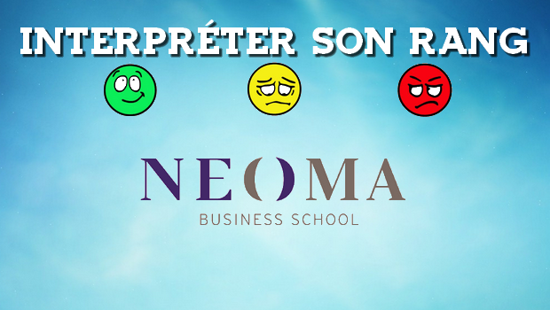 Interpréter son rang NEOMA 2018