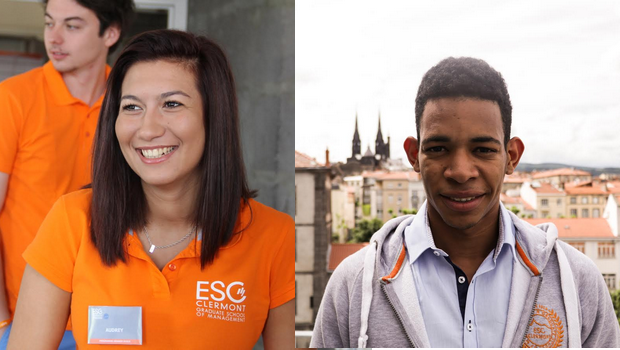 Interview d’Audrey et Kévin, étudiants à l’ESC Clermont