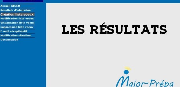 Les résultats SIGEM 2019 sont disponibles