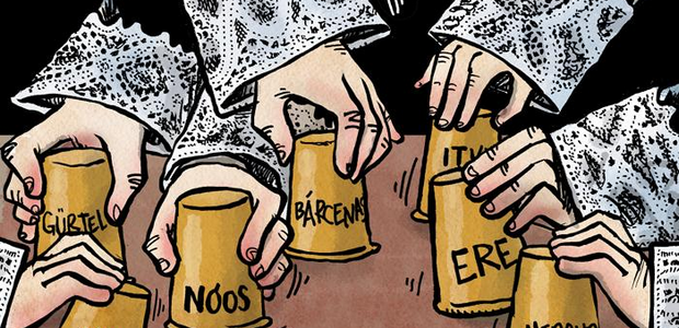 La corruption en Espagne : les médias s’affolent, les citoyens s’indignent