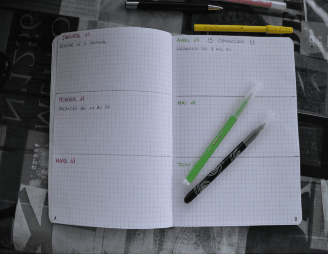 Bullet Journal prépa