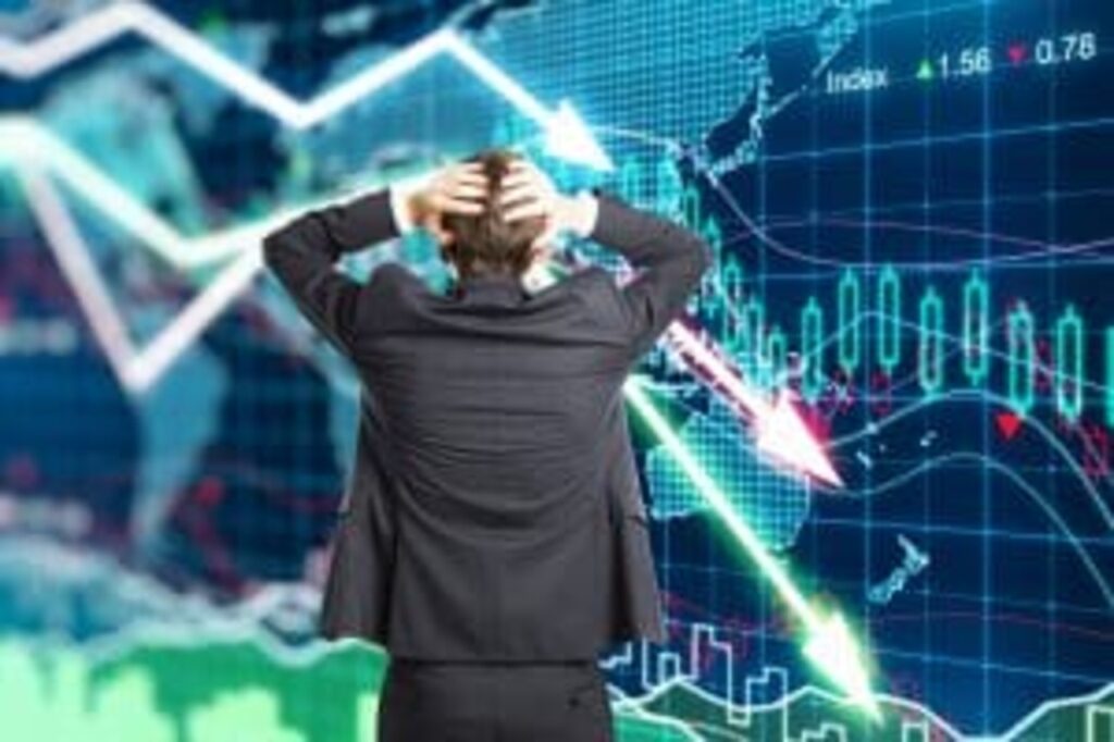 Effondrement financier et panique des marchés pendant la crise des subprimes