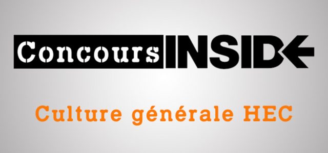 Gérer l’épreuve de culture générale HEC 2018