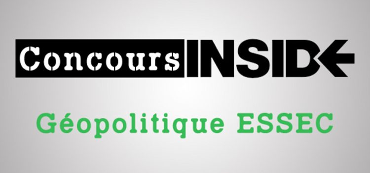 Préparer l’épreuve de géopo ESSEC 2018