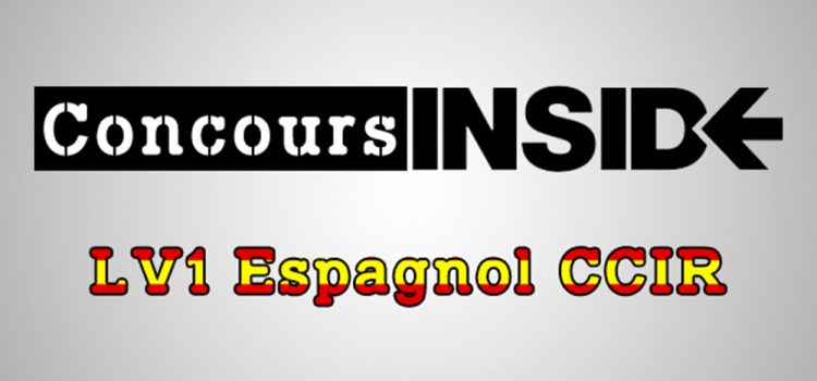 LV1 Espagnol ELVi 2018 – Sujet