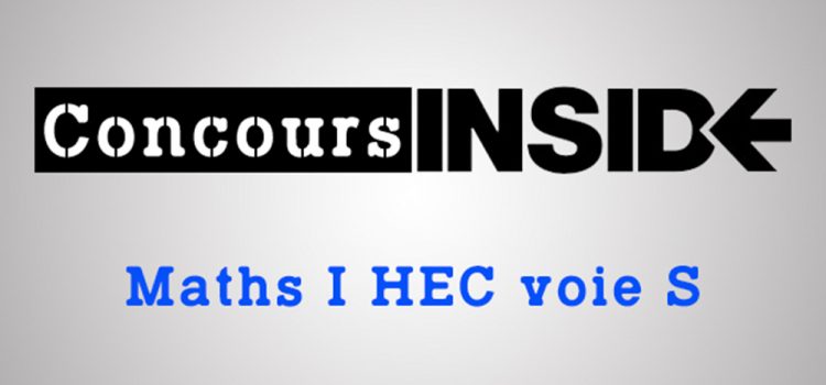 Barème de l’épreuve de Maths HEC ECS 2017