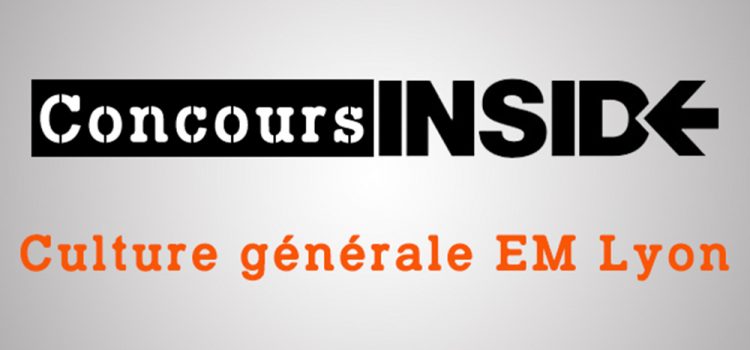Préparer l’épreuve de culture générale emlyon 2018