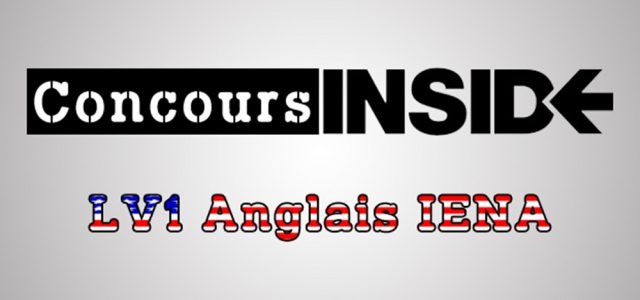 Préparer l’épreuve de LV1 IENA 2018
