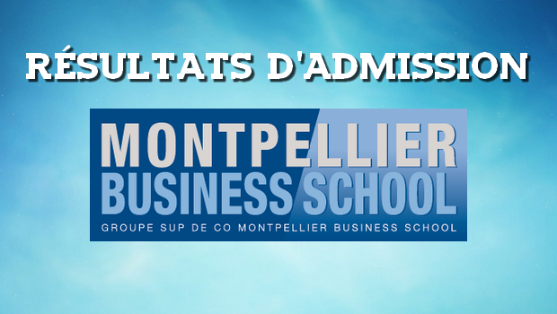 Résultats d’admissions Montpellier BS 2017