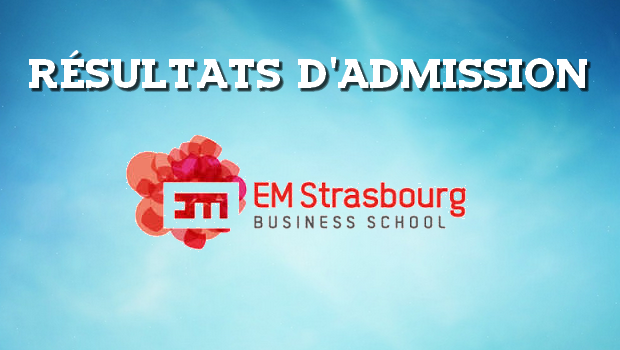 Résultats d’admissions EM Strasbourg 2017