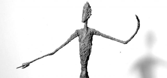 L’homme qui marche de Giacometti ; le corps et l’intention