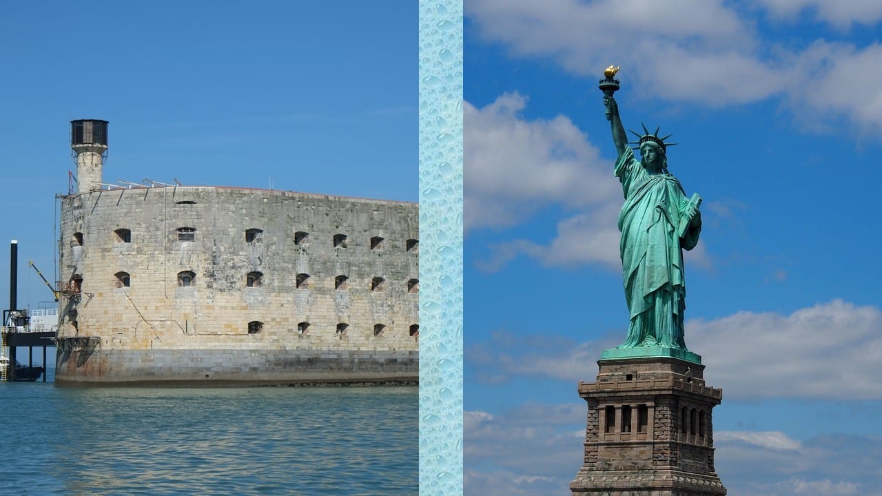 Quel est le point commun entre Fort Boyard et la Statue de la Liberté ?